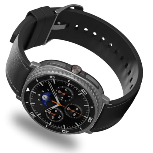 Samsung Galaxy Watch 8 Classic | 46mm, Rotating Bezel | AI Smartwatch w/ 1.34" AMOLED, Wi-Fi, Bluetooth, GPS Fitness Tracker, IP68 | International Latin Model (No Warranty) L500 | w/Charger Cube,