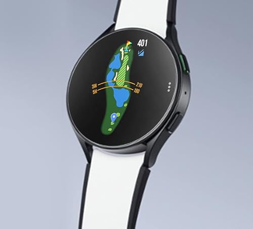 SAMSUNG Galaxy Watch 5 Golf Edition, 40mm Bluetooth Smartwatch w/ Body, Health, Fitness and Sleep Tracker, Improved Battery, Enhanced GPS Tracking, US Version, Gray Bezel w/Two-Tone Band