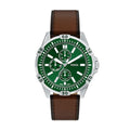 Fossil Men's Watch, Garrett Multifunction Stainless Steel Watch for Men