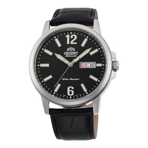Orient Contemporary Conmuter Men's Automatic Manual Winding Casual Watch AA0C, Black, Casual