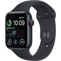 Apple Watch SE (2nd Gen) (GPS + Cellular, 40mm) - Midnight Aluminum Case with Midnight Sport Band, M/L (Renewed)