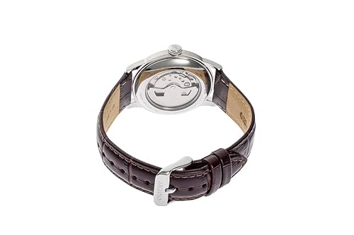 Orient Bambino Automatic Mechanical Wristwatch, Self-Winding, Automatic, Domestic Manufacturer Warranty Included, Ivory