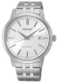 Seiko Men Analog Automatic Watch with Stainless Steel Strap SRPH85K1, Silver, Bracelet