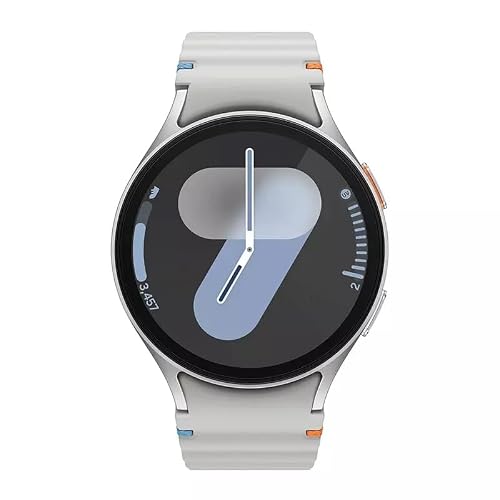 SAMSUNG Galaxy Watch 7, 44mm, WiFi, Bluetooth, Silver (Renewed)