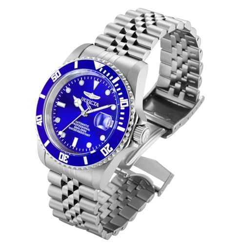 Invicta Men's Pro Diver Automatic Watch with Stainless Steel Strap, Silver, 22 (Model: 29179)