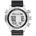 NORTH EDGE Aqua Dive Computer Watch for Men, 100M Waterproof Scuba Diving Watch with NDL, Air/Nitrox/Gauge Modes, 50M Depth Display, Compass, Altimeter, Barometer, Dive Log, Silicone Strap