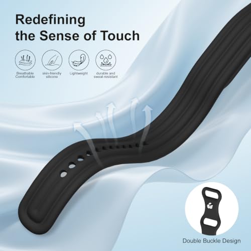 Compatible for Google Fitbit Air Band Silicone,Sweatproof & Water Resistant