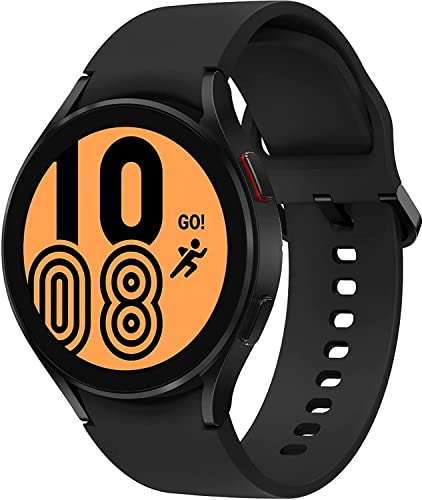 Samsung Galaxy Watch 4, 44mm, Black - Water Resistant, Wireless smartwatch, Sport Band, Wi-Fi/Bluetooth only - SM-R870NZKCXAA (Renewed)