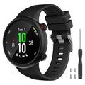 Watbro Compatible with Garmin Forerunner 45 band, Soft Silicone Sport Replacement Watch Band, Fitness Strap Bracelet Wristband for Garmin Forerunner 45 Smartwatch