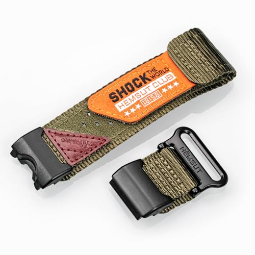Watch Band Strap for Casio G-shock GWG-1000 GWG1000,Super Rugged Nylon Sports Strap