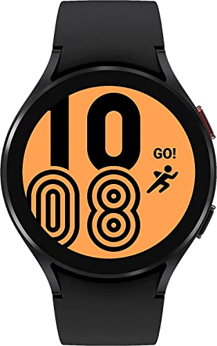 Samsung Galaxy Watch 4, 44mm, Black - Water Resistant, Wireless smartwatch, Sport Band, Wi-Fi/Bluetooth only - SM-R870NZKCXAA (Renewed)
