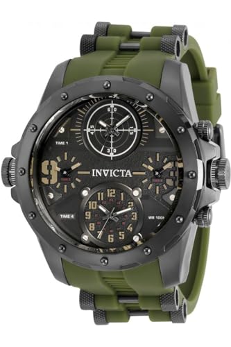 Invicta Mens Coalition Forces Quartz Watch, Green, 31138