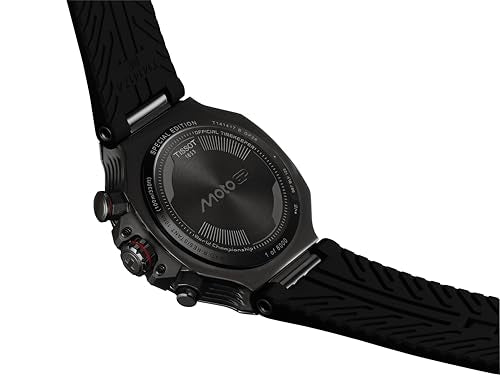 Tissot T-Race MotoGP Limited Edition 45mm, Swiss Quartz Watch for Men and Women, Stainless Steel Case, Red Dial, T1414173742200
