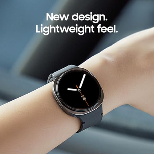 Samsung Galaxy Watch 8 (2025) 40mm Bluetooth Smartwatch, Cushion Design, Fitness Tracker, Sleep Coaching, Running Coach, Energy Score, Heart Rate Tracking, Silver [US Version] (Renewed)