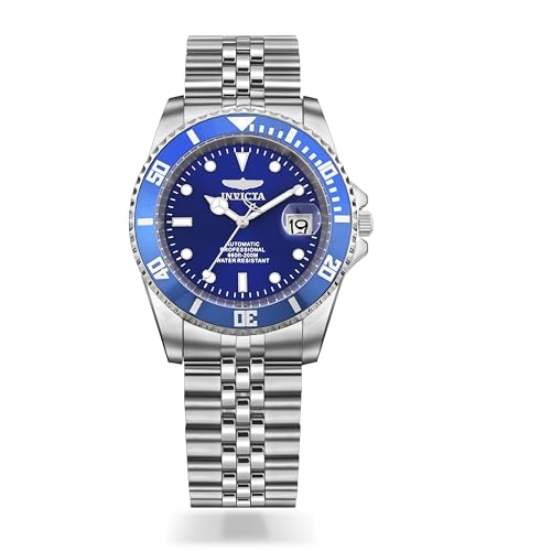 Invicta Men's Pro Diver Automatic Watch with Stainless Steel Strap, Silver, 22 (Model: 29179)
