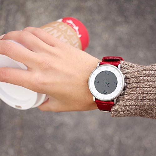 GadgetWraps 16mm Nylon Watch Band with Quick Release Pins – Compatible with Fossil, Skagen, Misfit – 16mm Nylon Watch Band (Dark Red, 16mm)