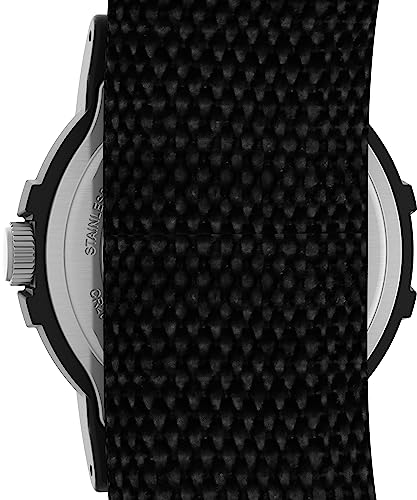 Timex Men's Expedition Camper 40mm Watch - Black Fastwrap White Dial Black Case