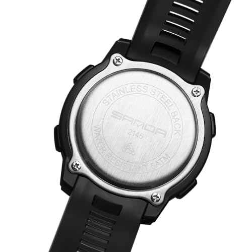 FANMIS Men Pedometer Watches Military Multifunctional 50M Waterproof Digital Outdoor Sports Watch