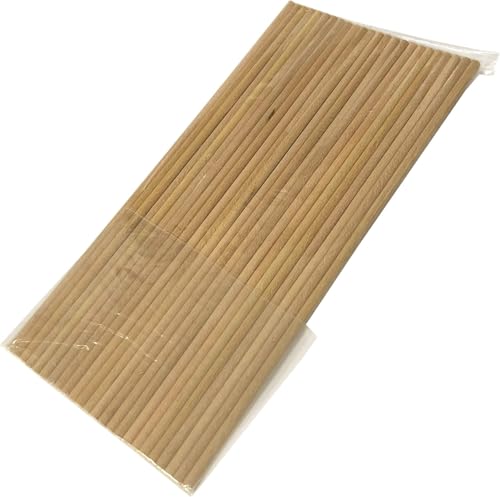 TAURISH Watchmakers Pegwood Set, 24 Pieces, 3mm x 150mm for Watch Repair