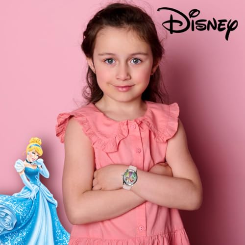 Disney Kids' PN1171 Analog Display Analog Quartz Pink Watch