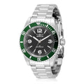 Invicta Specialty Men 40mm Stainless Steel Steel Black dial PC21J Quartz