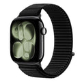 OMECKY Sport Band Compatible with Apple Watch Bands Series 11 10 46mm, 9 8 7 45mm, 4 5 6 & SE 2 3 44mm, Ultra 49mm for Women Men, Stretchy Straps for iWatch, Breathable, Nylon Soft Loop Ideal for Outdoor