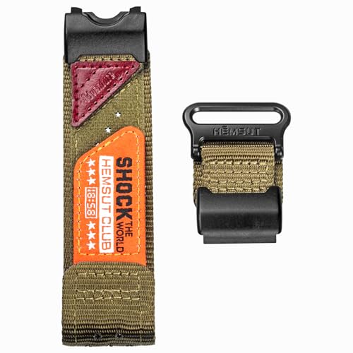 Watch Band Strap for Casio G-shock GWG-1000 GWG1000,Super Rugged Nylon Sports Strap