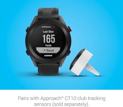 Garmin Approach S12, Easy-to-Use GPS Golf Watch, 42k+ Preloaded Courses, Black, 010-02472-00 (Renewed)
