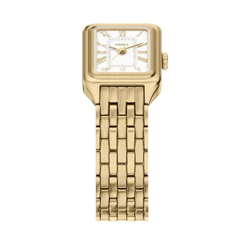 Fossil Women's Watch, Raquel Quartz Stainless Steel Three-Hand Watch for Women, Color: Gold