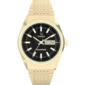 Timex Men's Falcon Eye 38mm Watch - Gold-Tone Bracelet Black Dial Gold-Tone Case