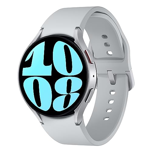 SAMSUNG Galaxy Watch 6 44mm LTE , Fitness Tracker, Personalized HR Zones, Advanced Sleep Coaching, Heart Monitor, BIA Sensor for Health Wellness Insights, Big Screen, US Version, Silver (Renewed)