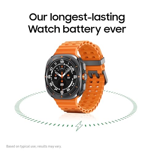Samsung Galaxy Watch Ultra (2025), Titanium Silver, 47mm LTE Smartwatch