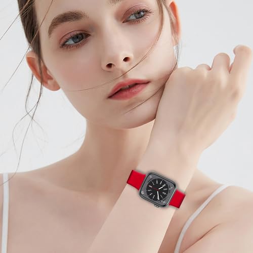 Kounlsyam 18 Pack Bands Compatible with Apple Watch Band 49mm 46mm 45mm 44mm 42mm 41mm 40mm 38mm for Women Men, Sport Silicone Breathable Strap for iWatch Series Ultra 11 10 9 8 SE 7 6 5 4 3 2 1