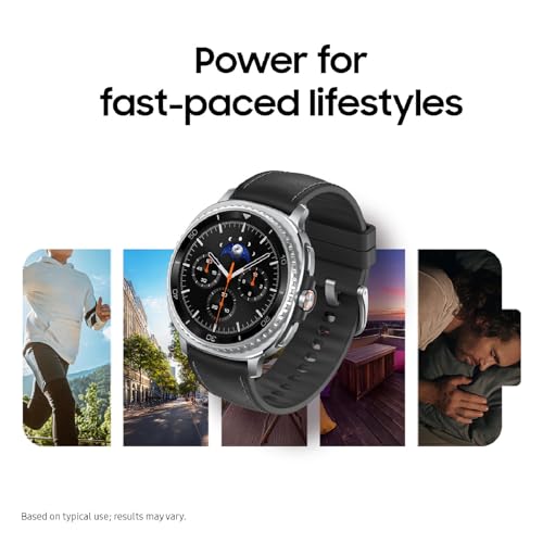 Samsung Galaxy Watch 8 Classic (2025), Black, 46mm, Bluetooth Smartwatch