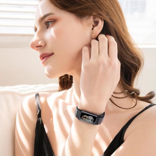 AVOD Sport Loop Nylon Watch Bands Compatible with Fitbit Charge 6/Charge 5 for Women Men, Adjustable Breathable Replacement Soft Nylon Loop Wristband for Fitbit Charge 6/Fitbit Charge 5