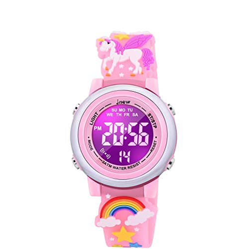 VAPCUFF Gifts for Girls, Watches for Kids Ages 3-10 - Unicorn Pink
