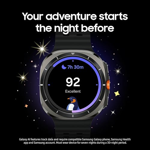 Samsung Galaxy Watch Ultra (2025), Titanium Silver, 47mm LTE Smartwatch