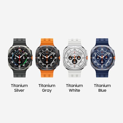 Samsung Galaxy Watch Ultra (2025), Titanium Silver, 47mm LTE Smartwatch