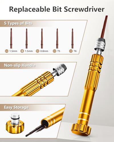 EasyTime Watch Repair Kit 149IN1: Watch Link Removal & Battery Replacement