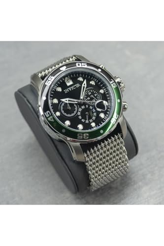 Invicta Pro Diver Men 48mm Stainless Steel Steel Black dial VD53 Quartz