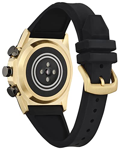 Citizen CZ Smart PQ2 Hybrid Smartwatch with YouQ Wellness app Featuring IBM Watson® AI and NASA Research, Black and White Customizable Display, Bluetooth, HR, Activity Tracker, 18-Day Battery Life