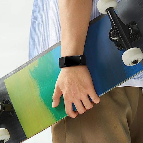 AK Sport Band Compatible with Fitbit Charge 6 Bands/Fitbit Charge 5 Bands Women Men, Classic Soft Replacement Straps Wristbands for Fitbit Charge 6/5 Advanced Fitness & Health Tracker (Black,Small)