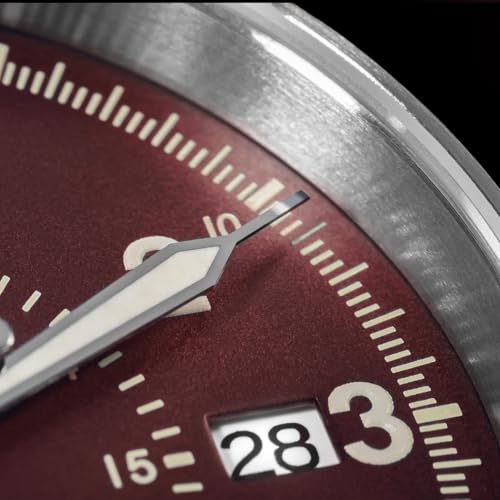 ADDIESDIVE Automatic Field Watch Sapphire Crystal NH35A Movement 200 M Waterproof BGW9 Luminous Vintage Matte Brown Dial
