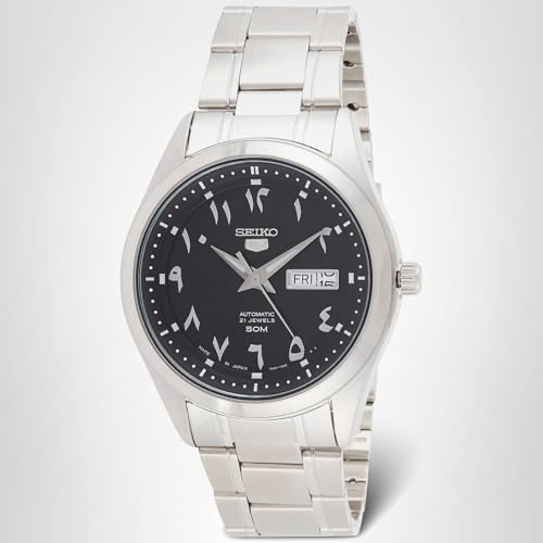 SEIKO 5 Automatic Black Eastern Arabic Dial Men's Watch SNKP21J1