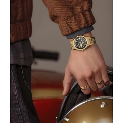 Timex Men's Falcon Eye 38mm Watch - Gold-Tone Bracelet Black Dial Gold-Tone Case