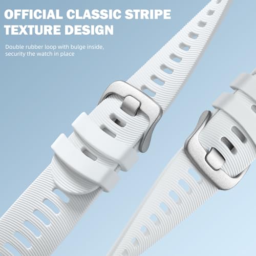 GEAK Compatible with Garmin Forerunner 245/645/55 Watch Band, 20mm Sport Strap Compatible with Garmin Vivoactive 6/Vivoactive 5 Bands,Soft Wristbands for Venu/Venu SQ/Vivomove HR/Galaxy Watch 7/6/5/4