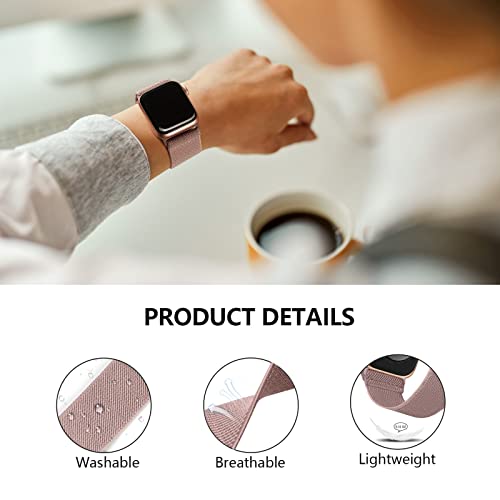 Stretchy Nylon Solo Loop Bands Compatible with Apple Watch Band 38mm 40mm 41mm 42mm 44mm 45mm 46mm 49mm, Sport Elastic Wristbands Women Men Straps for iWatch Series 11 10 9 8 7 6 5 4 3 Ultra/SE 3 2 1