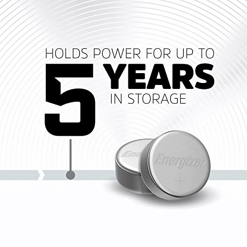 Energizer 357/303 Batteries (3 Pack), 1.5V Silver Oxide Button Batteries