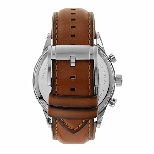Flynn Chronograph Brown Leather Watch