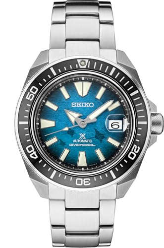SEIKO SRPE33 Automatic Dive Watch for Men - Prospex Special Edition - LumiBrite Hands, Unidirectional Bezel - Water Resistant 200M